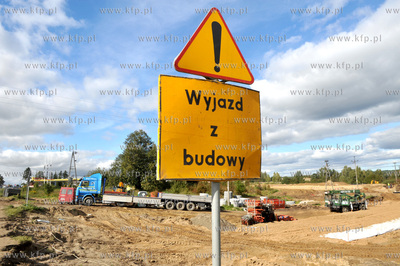 Budowa trasy WZ wzdluz ulicy Kartuskiej na odcinku...