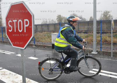 Otwarcie nowoczesnego miasteczka ruchu drogowego, ktore...