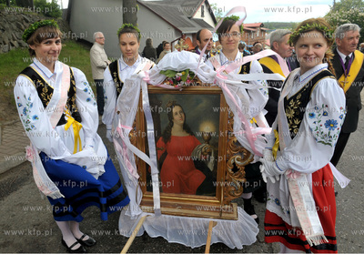 Obchody 800 lecia Zukowa. Mieszkancy miasta i goscie...