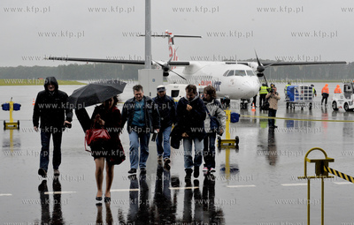 Promocyjny i oficjalnie pierwszy lot na trasie Gdansk...