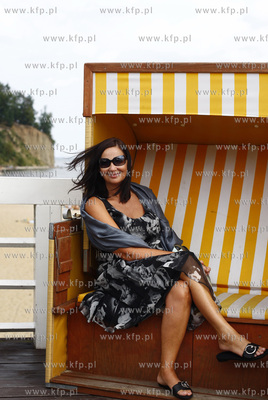 Gdynia. Plan filmowy serialu M Jak Milosc. Nz Hanna...