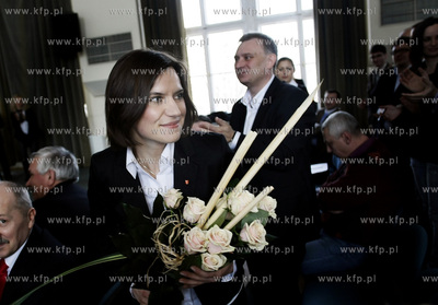 Gdansk. Zjazd gdanskiej Platformy Obywatelskiej, na...