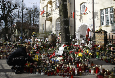 Sopot. 8:56 w całej Polsce zabily dzwony i rozlegly...