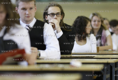 Gdansk. Liceum Ogolnoksztalcace nr XV. Matura pisemna...