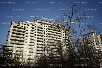 Gdansk Przymorze. Osiedle Trzy Zagle budowane przez...