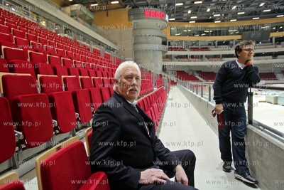 Przygotowania Ergo Areny do Halowych Lekkoatletycznych...