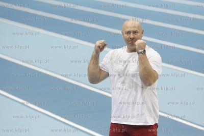 Dzien otwarty Ergo Areny. Nz. Ambasador Halowych Mistrzostw...