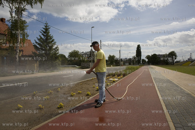 Gdańsk Letnica. Ostatnie prace przed oddanie do użytku...