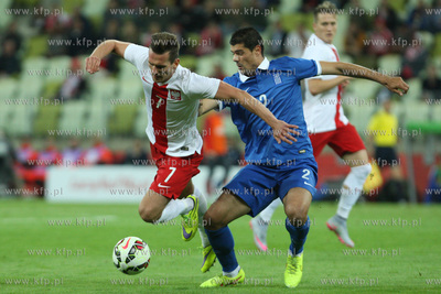 Gdańsk. PGE Arena. Mecz towarzyski Polska - Grecja....