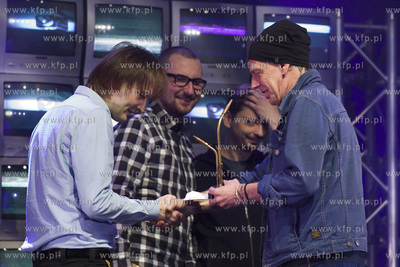 Klub B90 w Gdańsku. Wręczenie nagród muzycznych...