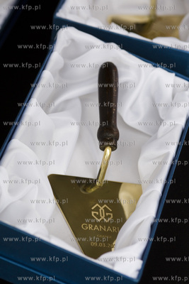 Uroczystość wmurowania aktu erekcyjnego na Wyspie...