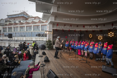 Finał wielkiej Orkiestry Świątecznej Pomocy w Sopocie....