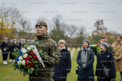 Cmentarz Francuski w Gdańsku - obchody Święta Niepodległosci...