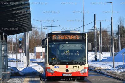 Autobus  mercedes 628 02 citaro na pętli Ujeścisko....
