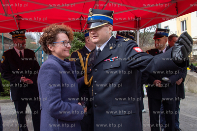 Sopot. Uroczystość powołania Adam Hałasa na stanowisko...