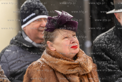 Gdansk. Morena. Odsłonięcie tablicy upamiętniającej...