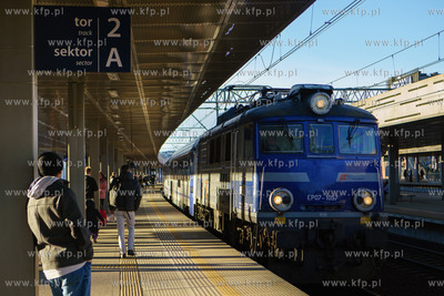 Gdańsk Wrzeszcz. Dworzec PKP. 22.02.2022 / Fot. Anna...