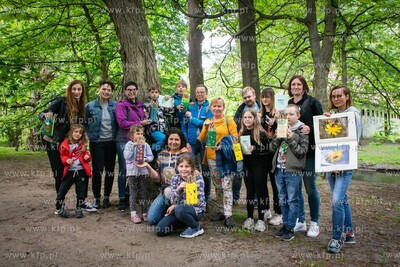 Gdańsk.  Park Oliwski.  Niedziela w Parku.  Nz.  Warsztaty...