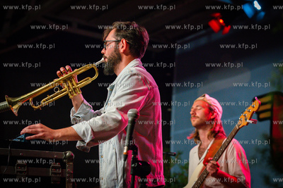 Gdańsk, Ołowianka. Jazz na Wyspie 2023 Nz. Koncert...