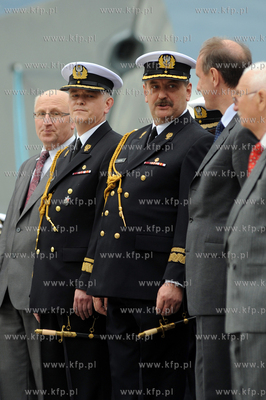 Port wojenny Oksywie w Gdyni. Przekazanie dowodzenia...