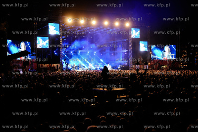 Gdansk. Dziedziniec Polskiej Filharmoni Baltyckiej....