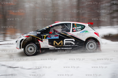 Skrzeszewo. Odcinek specjalny 8 Rajdu Lotos Baltic...