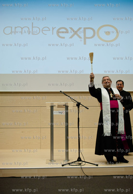 Gdansk. Letnica. Uroczyste otwarcie Centrum Wystawienniczo-Kongresowego...