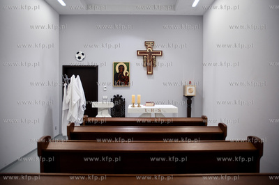 Gdansk. Stadion PGE Arena.
Nz stadionowa kaplica
03.10.2012
fot....