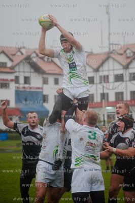Stadion Gdanskiego Osrodka Kultury Fizycznej. Mecz...