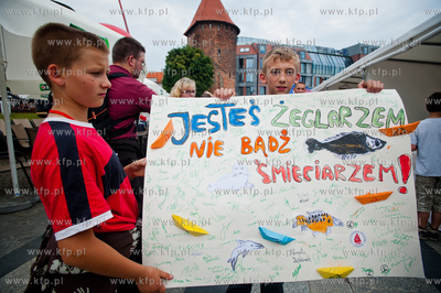 Gdansk. Zlot Zaglowcow Baltic Sail Gdansk 2013. Festiwal...