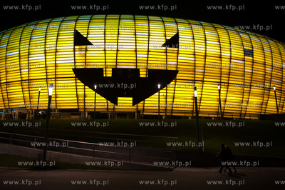 Gdansk. Przygotowane z okazji halloween, nocne zwiedzanie...