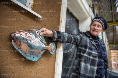 Gdansk. Spotkanie z dziennikarzami, prezentujace postep...