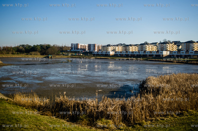 Gdansk. Pracowinicy Gdanskich melioracji oproznili...