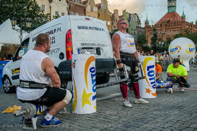 Gdank. Targ Weglowy. Zawody Pucharu Polski Strong Man.
Nz...