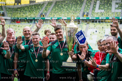 Energa Stadion Gdańsk. Charytatywny mecz piłkarski...