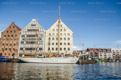 Gdańsk. Przywitanie członków Bractwa Flisackiego...