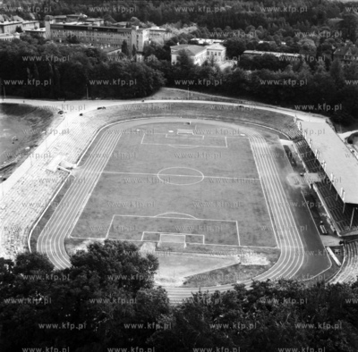 Gdansk Wrzeszcz, stadion Lechii Gdansk na ul. Traugutta....