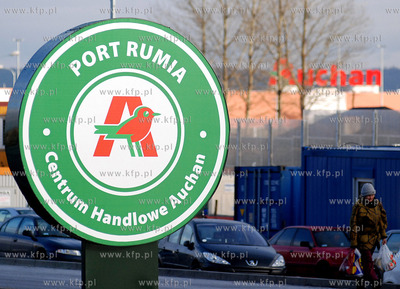 Hipermarket Port Rumia - Centrum Handlowe AUCHAN przy...