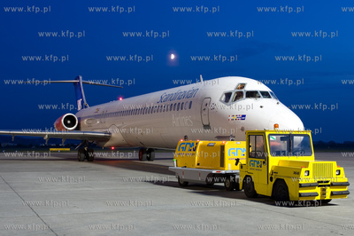 Gdansk, Rebiechowo Nz. MD-82 Linii SAS Scandinavian...