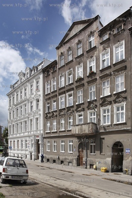 Dzielnica Gdanska, Dolne Miasto kamienice przy ul....