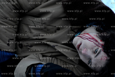 Plan zdjeciowy filmu o masakrze robotnikow na Wybrzezu...