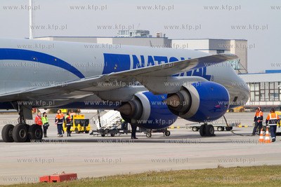 Gdansk,Rebiechowo. Nz. DC 8 linii National Airlines.
Samolot...