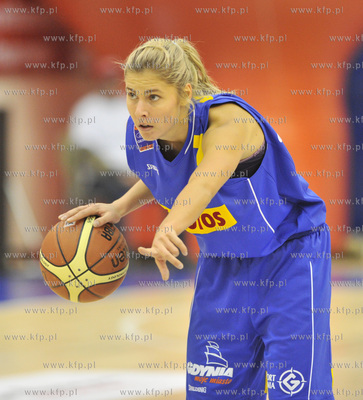 Hala Wisly w Krakowie. Ford Germaz Ekstraklasa. Koszykarki...