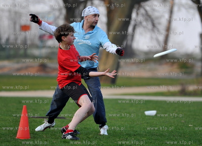 Sopot - Park Poludniowy. Trening trojmiejskiej druzyny...