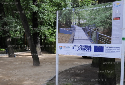 Sopot, park Haffnera k. Urzedu Miasta. Rewitalizacja...