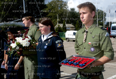 Gdynia. Uroczyste otwarcie Alei Zeglarstwa Polskiego...