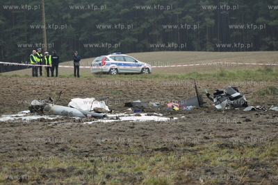 Katastrofa smiglowca ROBINSON R44 RAVEN II w Wygoninie...