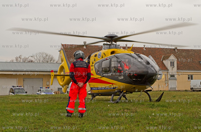 Na dyzurze w Lotniczym Pogotowiu Ratunkowym w Gdansku....