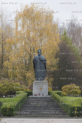 Starogard Gdański,pomnik św. Wojciecha Patrona miasta05.11.2019Fot....