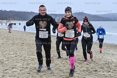 Sopot. Bieg na dystansie 4 km dla Wielkiej Orkiestry...